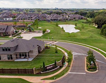 Aerial View of Little River Trails – Norman, OK